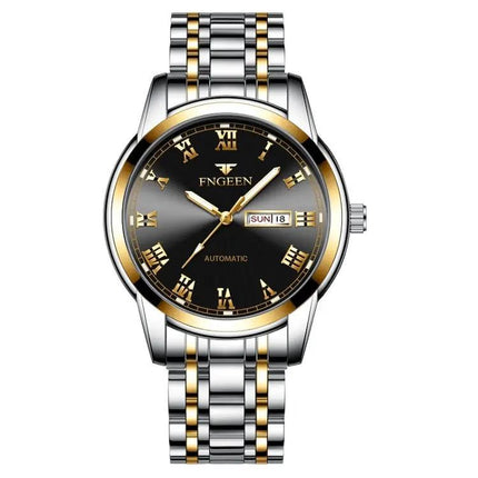 FNGEEN Men's Sports Watch with Roman Numeral Dial for Everyday Wear