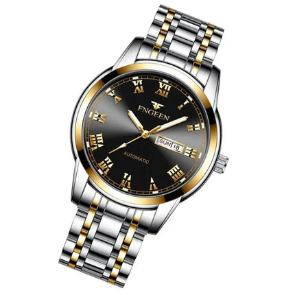FNGEEN Men's Sports Watch with Roman Numeral Dial for Everyday Wear