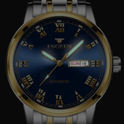 FNGEEN Men's Sports Watch with Roman Numeral Dial for Everyday Wear