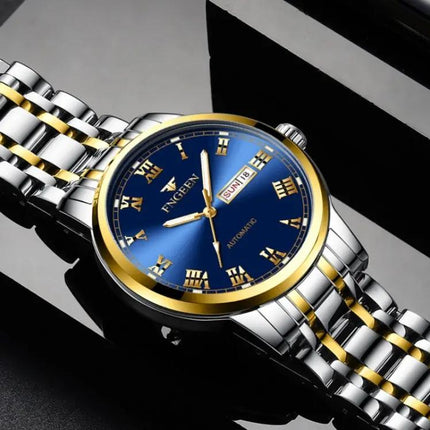 FNGEEN Men's Sports Watch with Roman Numeral Dial for Everyday Wear