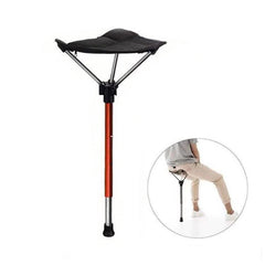 Portable Telescopic Folding Stool for Outdoor Activities, Fishing, and Queuing