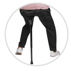 Portable Telescopic Folding Stool for Outdoor Activities, Fishing, and Queuing