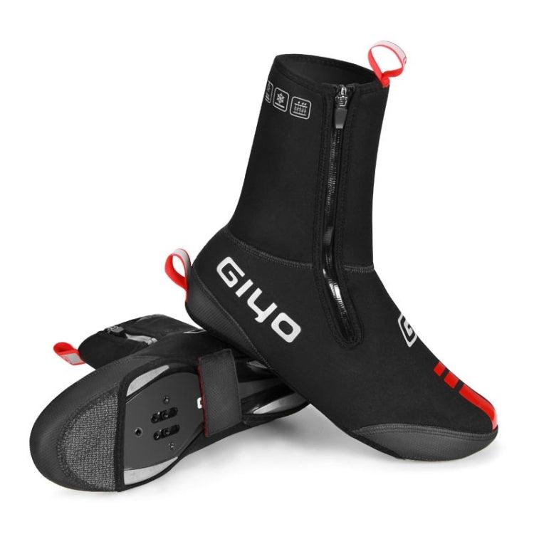 GIYO Couvre-chaussures de vélo Coupe-vent et imperméable Couvre-chaussures d'équitation en plein air épais