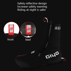 Waterproof and Windproof Bicycle Shoe Covers for Outdoor Riding - Thick Protective Gear