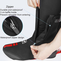 Waterproof and Windproof Bicycle Shoe Covers for Outdoor Riding - Thick Protective Gear