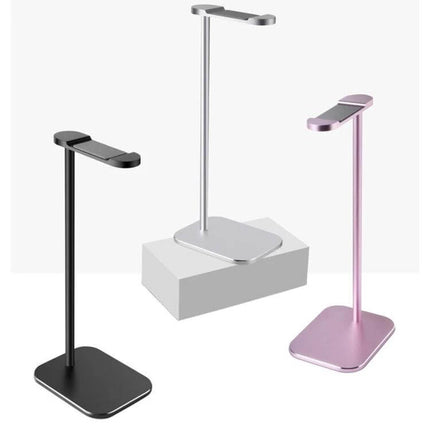 Aluminum Headset Stand For Desk Organization And Storage, lightweight alloy stand prevents cable tangles and protects finishes