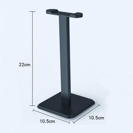 Aluminum Headphone Stand For Desk Organization And Easy Access compact 22cm black desk stand