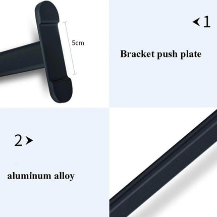 Aluminum Headphone Stand For Desk Organization And Easy Access compact aluminum alloy stand beside monitor for gaming headsets