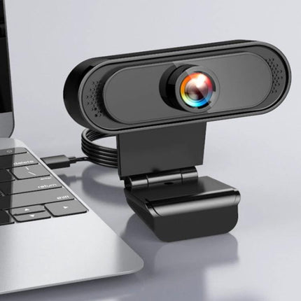 Computer Webcam for Video Calls and Online Meetings - USB CMOS camera 720p 12MP for virtual meetings and online classes