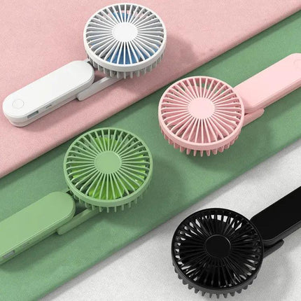 Portable Folding Neck Fan For Hands Free Cooling Lightweight