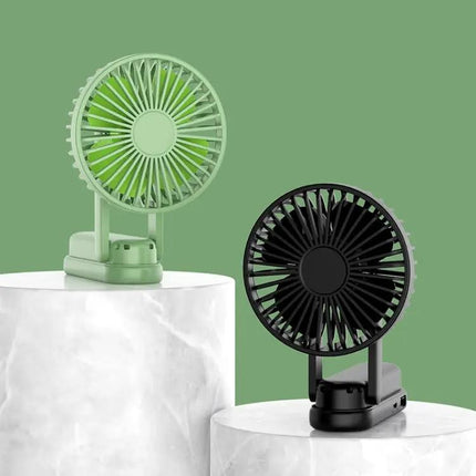 Portable Folding Neck Fan For Hands Free Cooling Lightweight