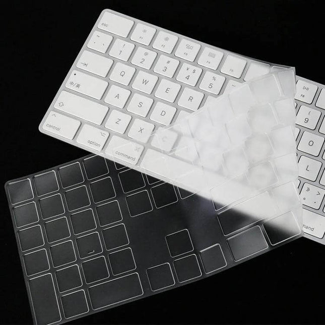 Transparent TPU Protective Film for iMac 2017 Magic Keyboard - clear keyboard cover protecting against dust, crumbs and spills