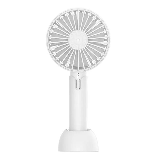 Portable Handheld Mini Fan Rechargeable Silent USB With 720 Degree Rotation