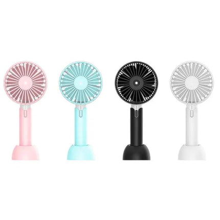 Portable Handheld Mini Fan Rechargeable Silent USB With 720 Degree Rotation