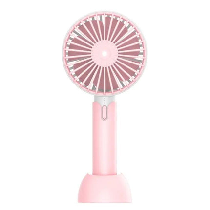 Portable Handheld Mini Fan Rechargeable Silent USB With 720 Degree Rotation