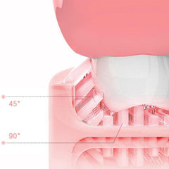 Brosse à dents électrique pour enfants Brosse à dents électrique intelligente sonique en forme de U