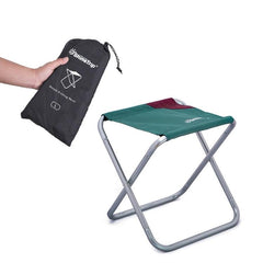 Taburete plegable grande portátil para actividades al aire libre de acampada y pesca