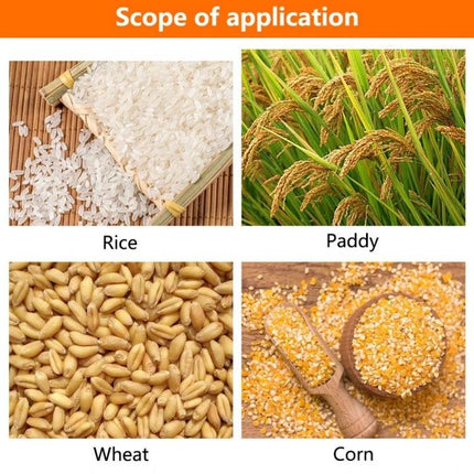 Digital Grain Moisture Tester with Long Probe for Farm Use measuring moisture in rice paddy wheat and corn for harvest and storage