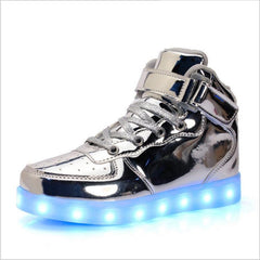 Rechargeable LED Light-Up Sports Sneakers for Kids, Series 1