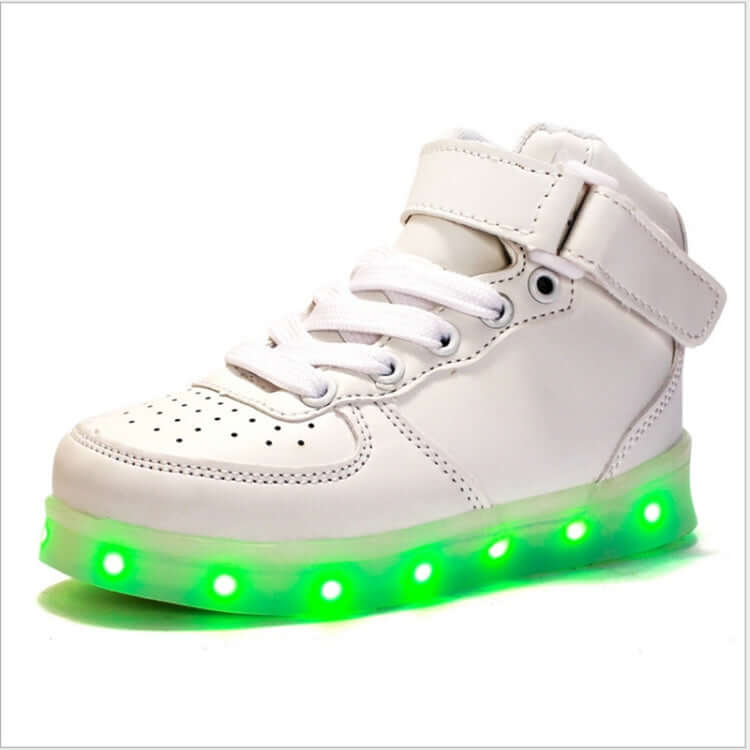 Children LED Luminous Shoes Rechargeable Sports Shoes, 28, 29, 30