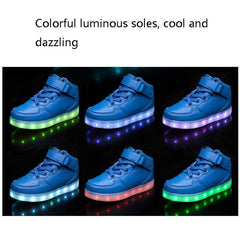 Rechargeable LED Light-Up Sports Sneakers for Kids, Series 1