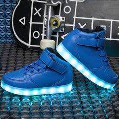 Rechargeable LED Light-Up Sports Sneakers for Kids, Series 1