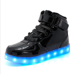 Rechargeable LED Light-Up Sports Sneakers for Kids, Series 1