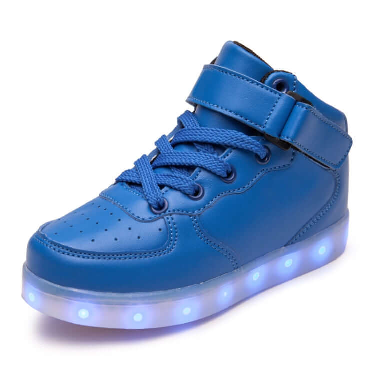 Children LED Luminous Shoes Rechargeable Sports Shoes, 35, 34, 36