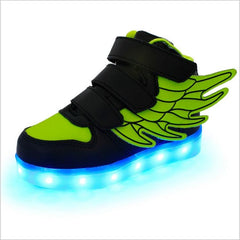 Glow-in-the-Dark Luminous LED Shoes for Kids - Series 1