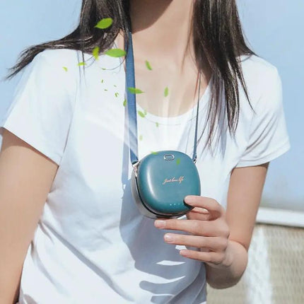 Wearable Neck Fan Rechargeable Hands Free Portable Cooling
