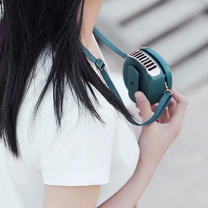 Wearable Neck Fan Rechargeable Hands Free Portable Cooling