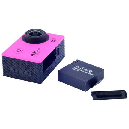 Waterproof Action Camera for Outdoor Sports and Diving Activities
