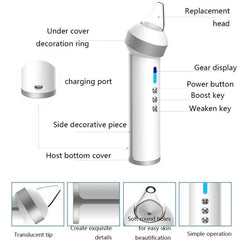 Blackhead Eliminator: QY208 Facial Cleansing Pore Vacuum