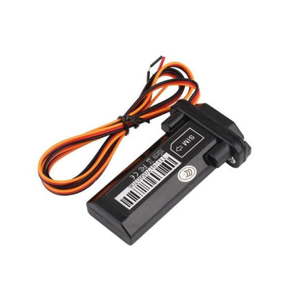 Deaoke Compact Waterproof GPS Tracker for Vehicle Monitoring black compact tracker with wiring for cars and motorcycles, waterproof portable design