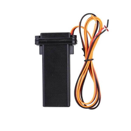 Deaoke Compact Waterproof GPS Tracker for Vehicle Monitoring compact black unit with wiring, waterproof vehicle tracking device