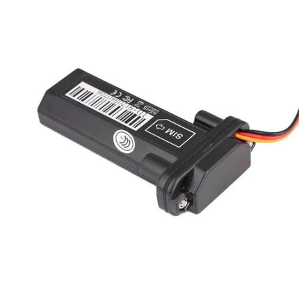 Deaoke Compact Waterproof GPS Tracker for Vehicle Monitoring compact black waterproof tracker with SIM slot and wiring for cars and motorcycles