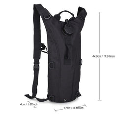 Tactical Hydration Backpack with Water Bladder for Outdoor Adventures and Cycling