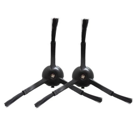 Essential Replacement Parts for Xiaomi Mijia Sweeping Robot side brush pair for 101-150sqm homes, durable black replacement brushes