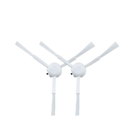 Accessory Set for Xiaomi Mijia 1C Sweeping Robot, 7 Pieces - replacement side brushes shown (pair) for routine maintenance and optimal cleaning