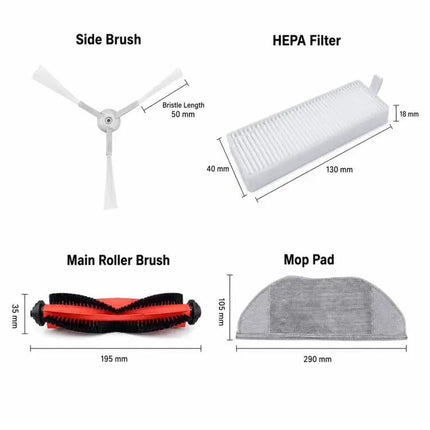 Essential Replacement Parts for Xiaomi Mijia G1 Robot Vacuum