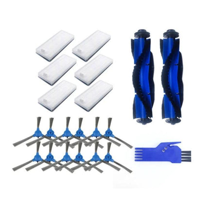 Replacement Parts Kit for Eufy RoboVac 11S, 30, 30C, 15C, 12, 35C - replacement brushes filters and cleaning tool set