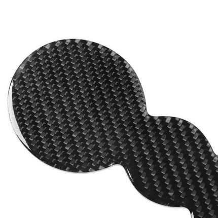 Cup Holder Mat Sticker For Skoda Octavia LHD Or RHD Keeps Cup Holders Clean – carbon fiber textured self-adhesive cup holder liner