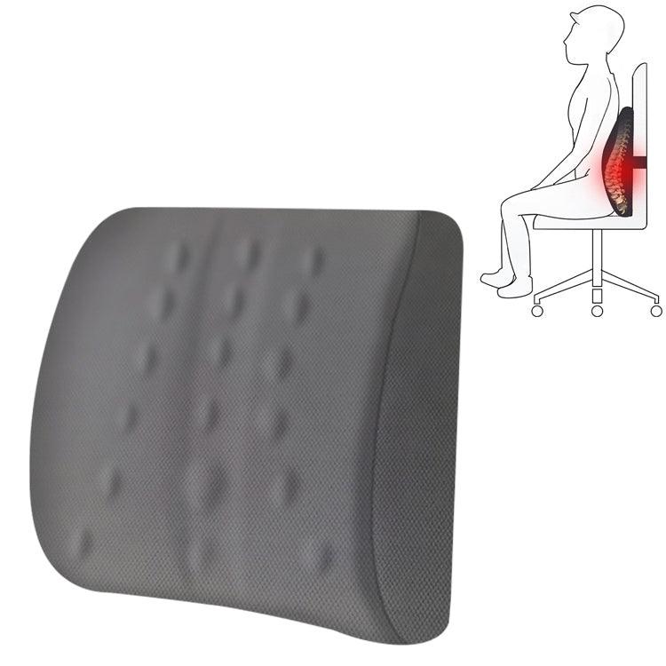 Ultimate Comfort Lumbar Support Cushion for Office, Travel, and Maternity Standard (Gray)