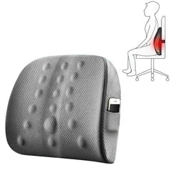 Ultimate Comfort Lumbar Support Cushion for Office, Travel, and Maternity 3D (Gray)