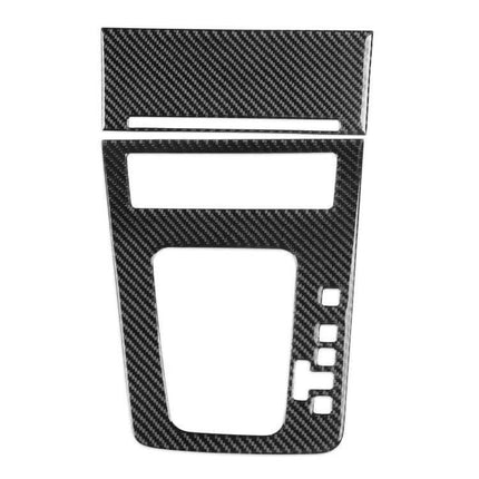Skoda Octavia Gear Shift Panel Trim Sticker For Right Hand Drive 2017-2021 carbon fiber self-adhesive interior trim