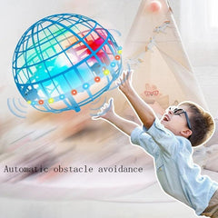 Induction Flying Stunt Ball Remote Control Quad-Copter Toy for Kids