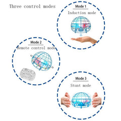 Avion télécommandé à quatre axes avec boule suspendue et induction pour enfants