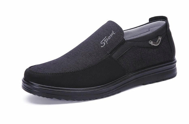 Men's Breathable Soft Sole Slip-On Low-Cut Casual Walking Shoes, Sizes 38-50