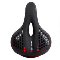 Ultimate Comfort Mountain Bike Seat Cushion with Built-in Waterproof Taillight and Enhanced Shock Absorption