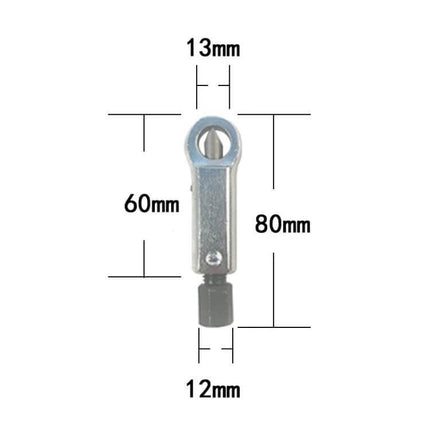 Nut Separator Breaker Set For Rusty Nuts, Four Sizes compact 80mm steel separator tool with 13mm eye and 12mm hex socket